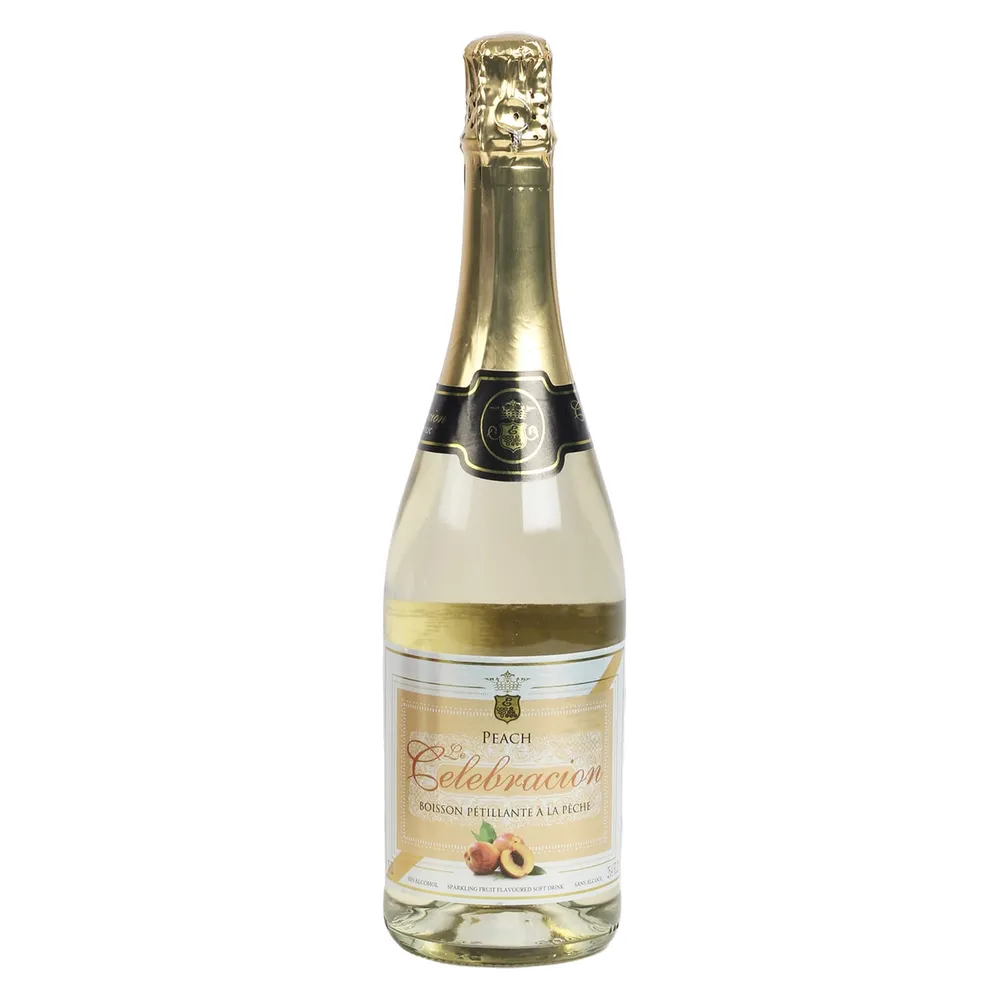 Le Celebracion Alcohol Free Peach Sparkling Drinking 75 cl