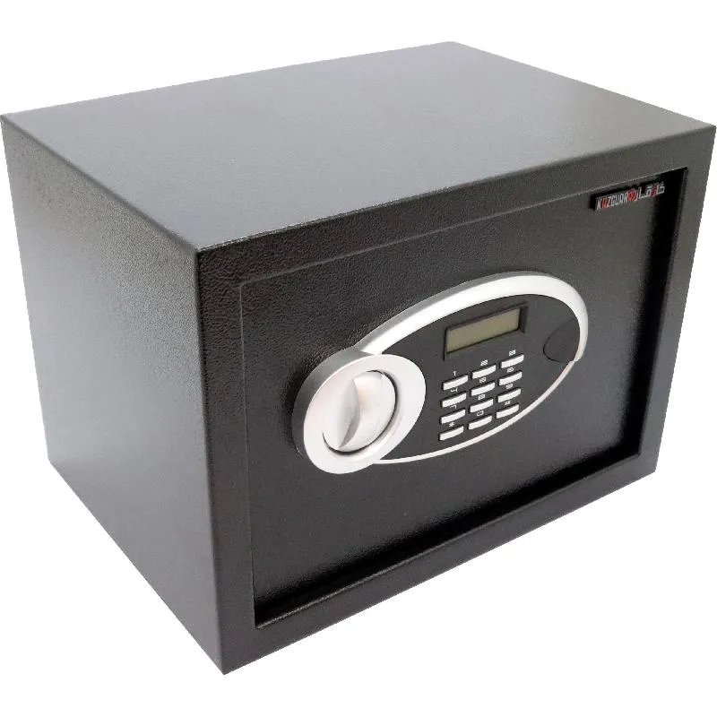 كازغارد قفل بمفتاح/قفل رقمي، خزنة، 27.00 cm ( 10.63 in )، 8.00 kg ( 17.64 lb )، اسود