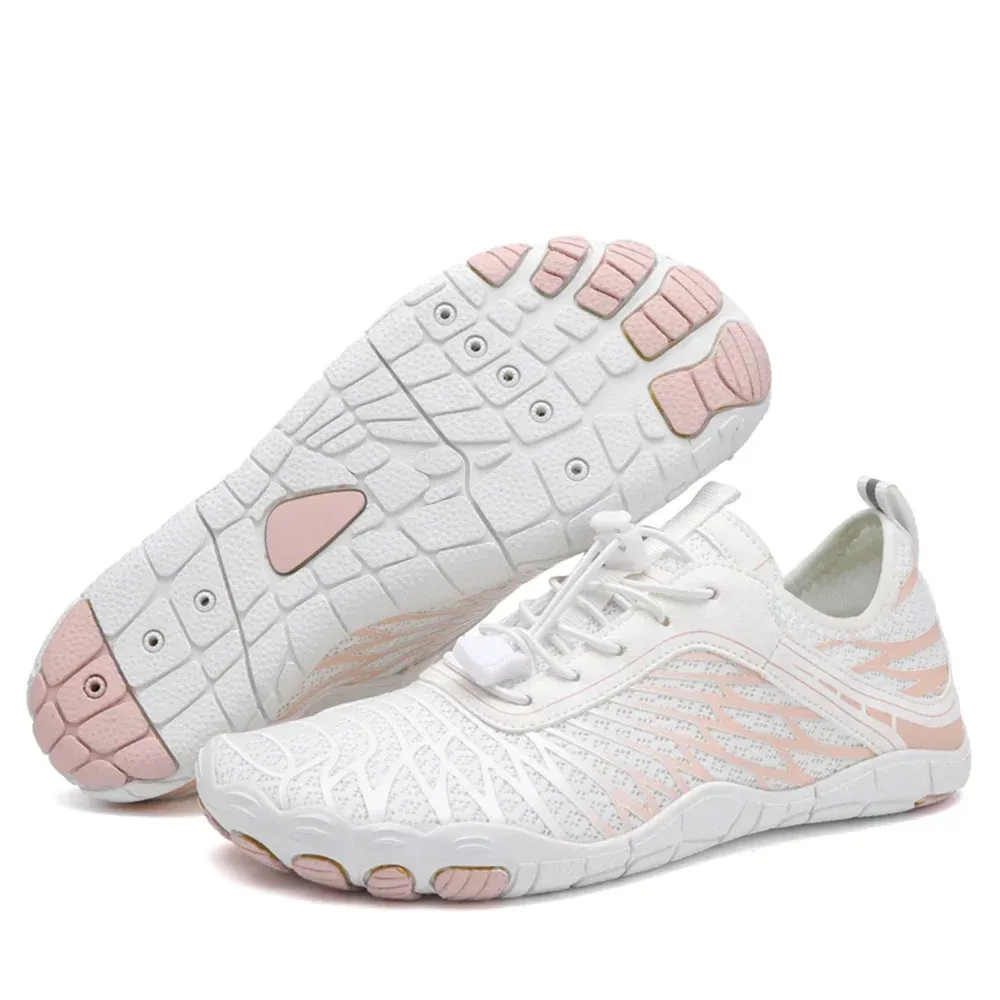 أكوا أحذية للنساء الرجال بيرفوت أحذية ماء المضادة للانزلاق التجفيف السريع في الهواء الطلق الشاطئ المنبع الخوض السباحة حذاء رياضة للجنسين — صورة 1