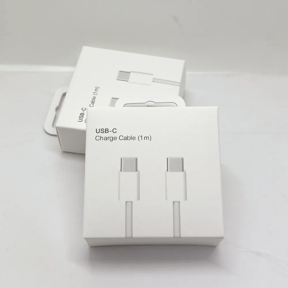 الأصلي USB-C كابل آيفون 16 15 برو ماكس PD 60 واط شحن سريع لهواوي Xiaomi سامسونج نوع C النسيج كابل الملحقات — صورة 1