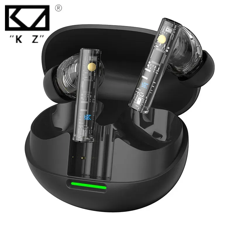 سماعات أذن KZ Carol Pro In Ear TWS بلوتوث مع تقليل الضوضاء النشط و6 ميكروفونات لسدادات الأذن اللاسلكية المقاومة للماء الحقيقية LDAC SBC — صورة 1