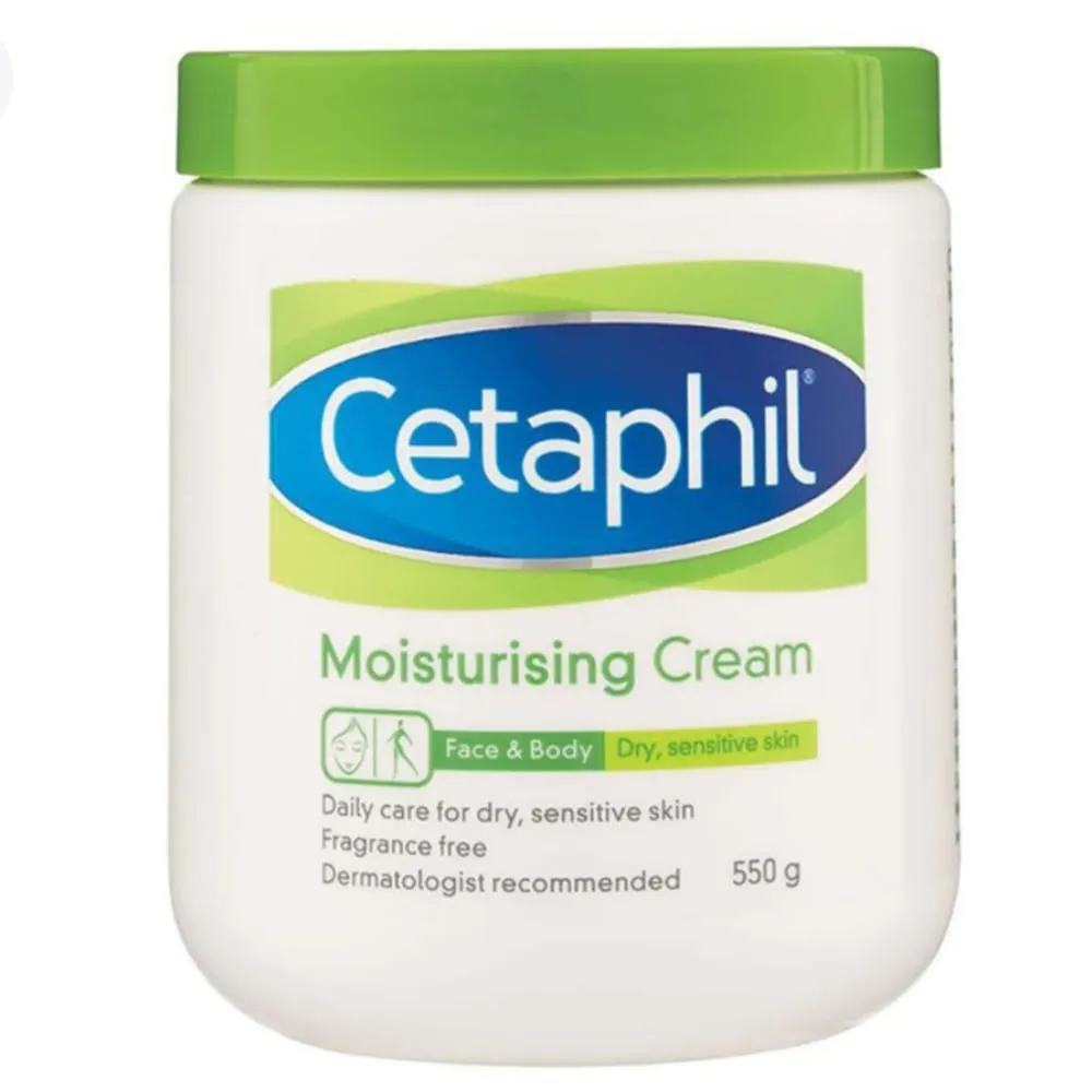 كريم سيتافيل ترطيب وتبييض وتفتيح للبشرة الجافة (Cetaphil) - 550 جم — صورة 1