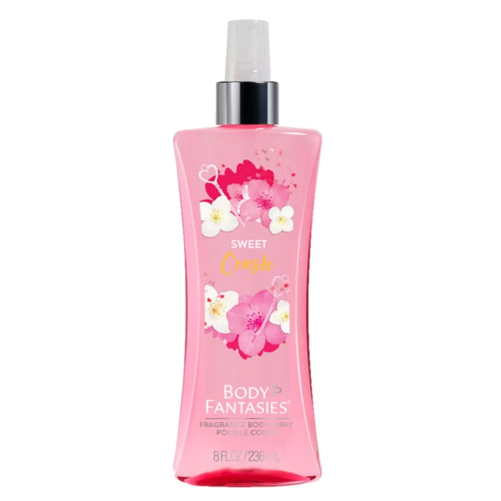 معطر الجسم بخاخ سويت كراش بالفانيلا وخلاصة الزهور (Body Fantasies) - 236مل — صورة 1