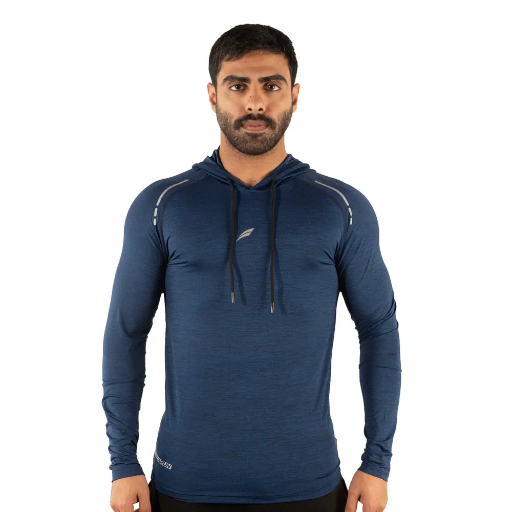 هودي رياضي كحلي T-203 — صورة 1