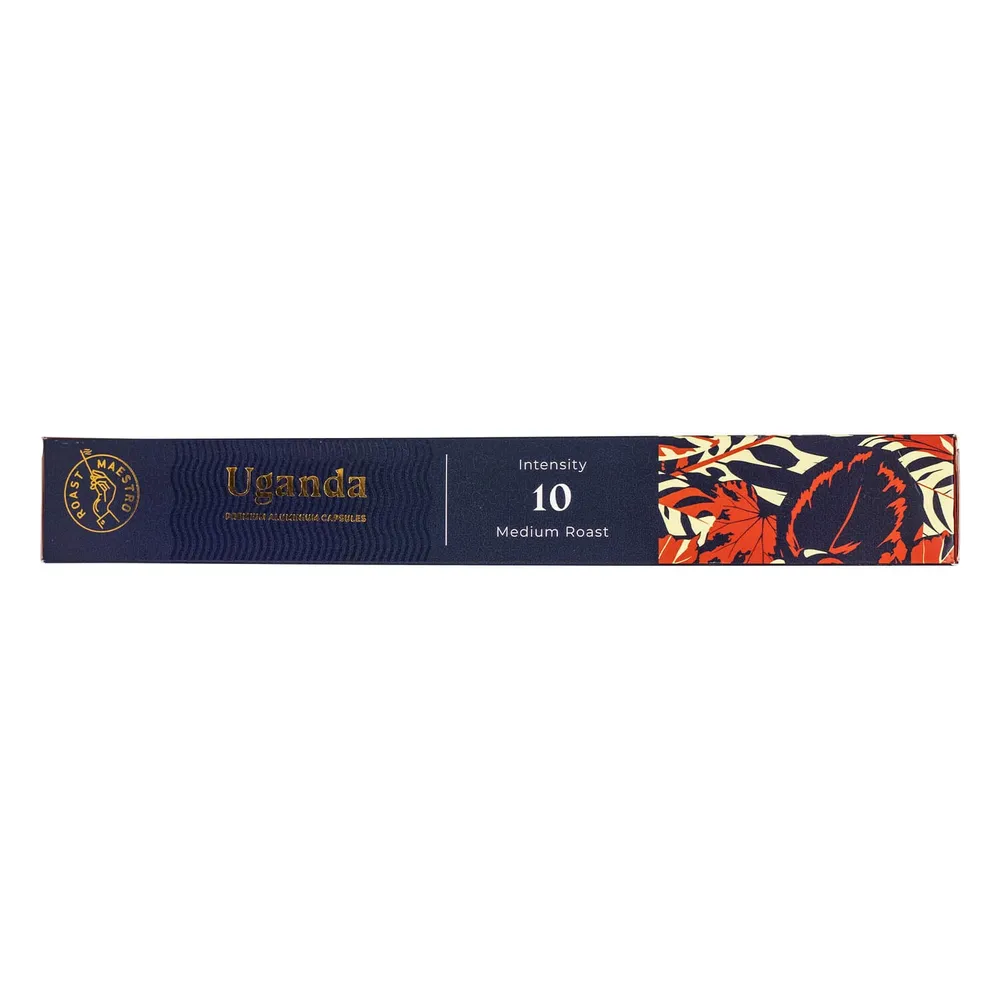 Roast Maestro Uganda Premium Coffee Capsules 10 pcs 52 g