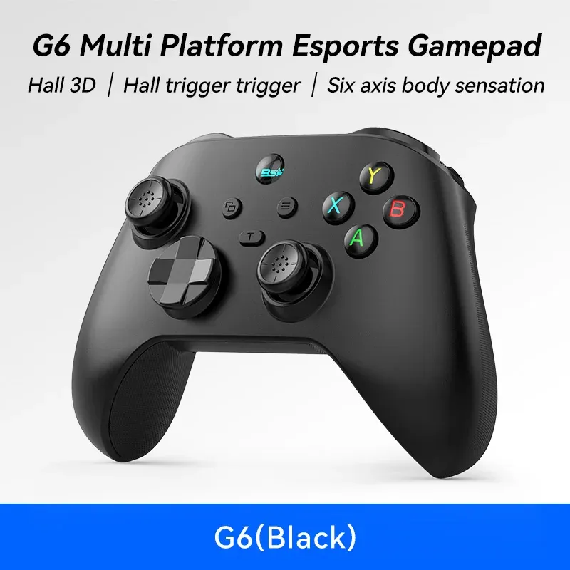 وحدة تحكم ألعاب لاسلكية G6 مع زر تشغيل وعصا تحكم تدعم أجهزة Switch/PC/Android/iOS — صورة 1