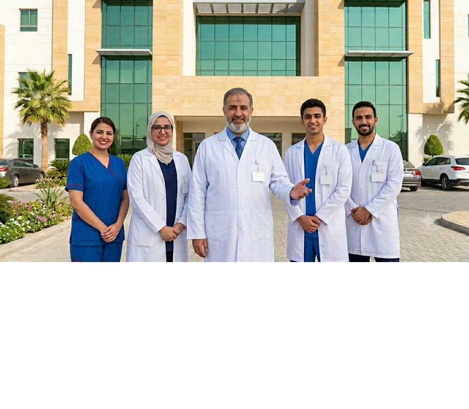شعار مجمع عيادات الملحم الطبي